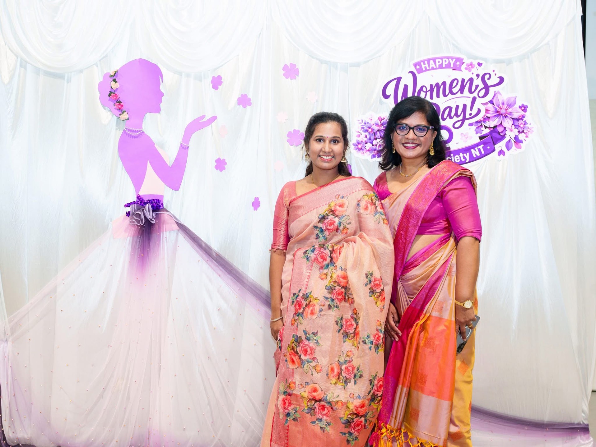 Members at the Tamil Society NT International Women's Day celebration